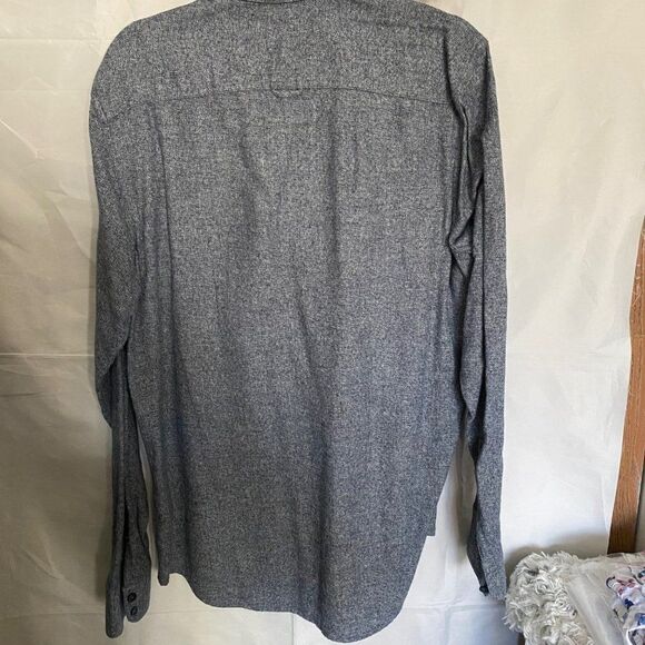 14th and Union denim like dress shirt - Picture 6 of 7